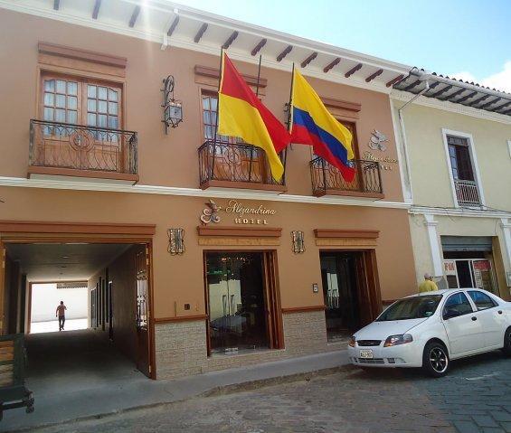 Alejandrina Hotel Cuenca Exterior foto