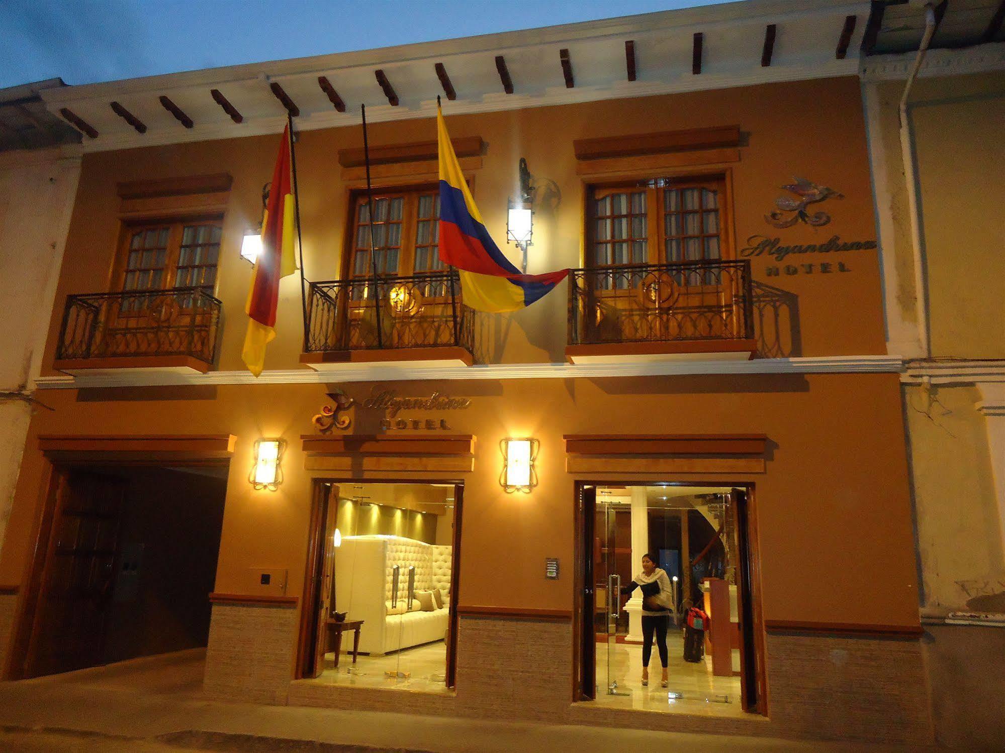 Alejandrina Hotel Cuenca Exterior foto